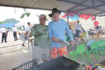 Don & Tom getting the grill ready
